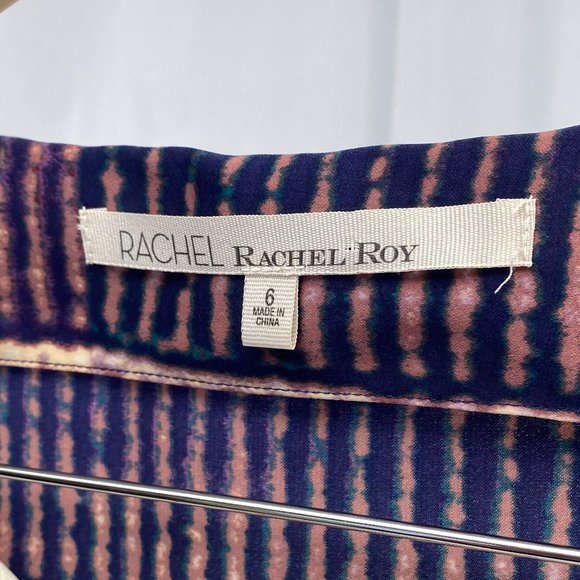 Nautical Pleated A Line Dress with Pockets Rachel by Rachel Roy - Picture 6 of 15